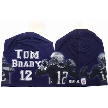 Caseys New England Patriots Beanie Heavyweight Tom Brady Design 1122702467